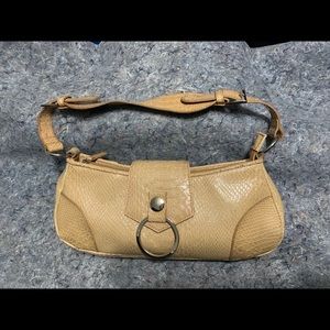 Vecceli Tan/Beige Purse Handbag